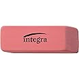 Integra Eraser, Beveled End, Medium, 4/5 x 2 x2/5 Inches, Pink (ITA36522)