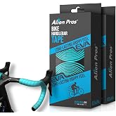 ALIEN PROS Bike Handlebar Tape EVA (Set of 4) Bianchi Green - Enhance Your Bike Grip with These Bicycle Handle bar Tape - Wrap Your Bike for an Awesome Comfortable Ride (Set of 4, Green)