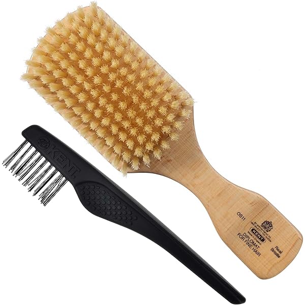Amazon.com : Kent MS23D Finest Men's Military Style Hair Brush