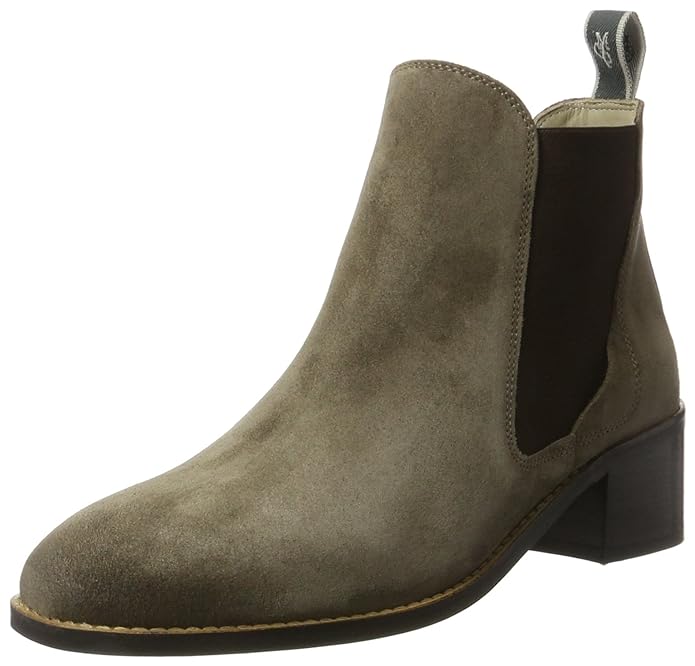 Marc O'Polo Damen Mid Heel 70714165101304 Chelsea Boots