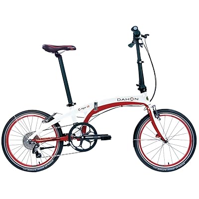 Bicycle Dahon Vigor P9 Dahon Vigor D9 Folding Bicycle White/Red