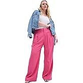 Gap Womens High Rise Linen Wide Leg Pant