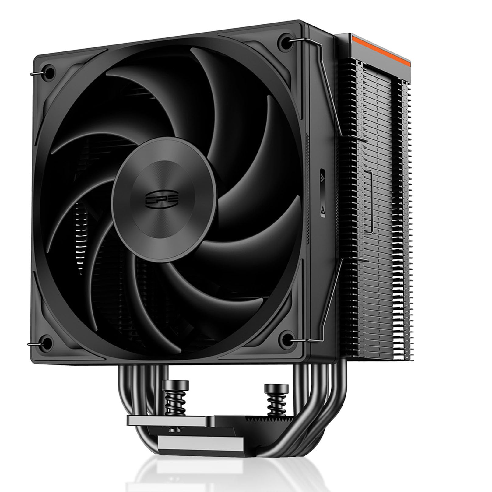 Photo 1 of PCCOOLER RZ400 V2 CPU Cooler 240W Air Cooler with 4 HeatPipe Cooling System, FDB 2200RPM Fans for Intel LGA 115X/1700, AM4/AM5 BK