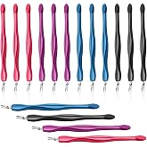 Cuticle Pusher Cuticle Trimmer Professional V Shaped Cuticle Remover Manicure Dead Skin Removal Tool Toe Nail Care for Home and Nail Shop (12Pcs)
