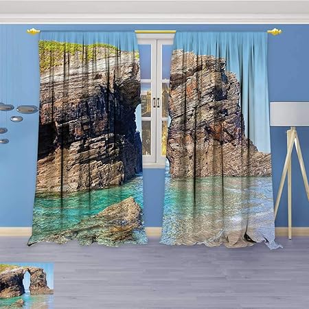 Bedroom Blackout Curtains Panels Window Old Rocky Ste Arches