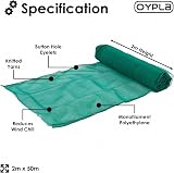 Oypla Safenet Green Shade Debris Scaffold Netting 2m x 50m view 2