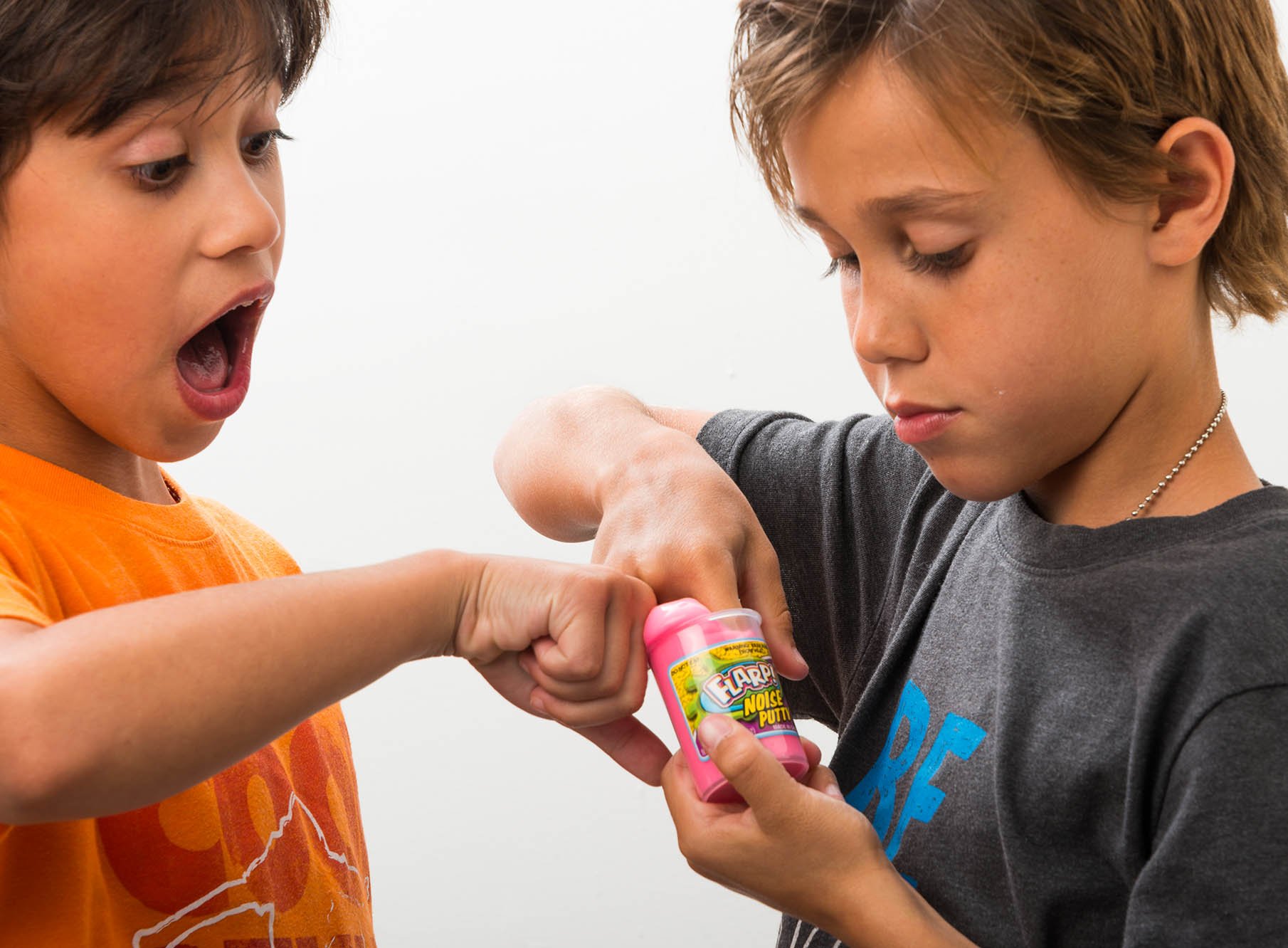 JA-RU Flarp Noise Putty Scented (4 Units Assorted) Squishy Sensory Toys for Easter, ADHD Autism Stress Toy, Great Party Favors Fidget for Kids and Adults Boys & Girls. Plus 1 Bouncy Ball 10041-4p