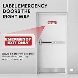 Sticky Expressions | Emergency Exit Only Sign