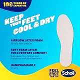 Scholl Air Pillow Insoles All Day Cushioning Breathable Latex Foam UK 3-11 1 view 3