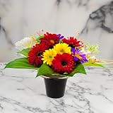 Caliko Grave Flower Holders Set of 2 Gold Lids Grave Vases for Memorials view 5