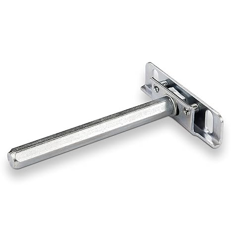 10 x Regalbodenträger Smart 112 x 76 x 19 mm, verdeckte Montage, verstellbar, Stahl, Wandkonsole von SO-TECH®