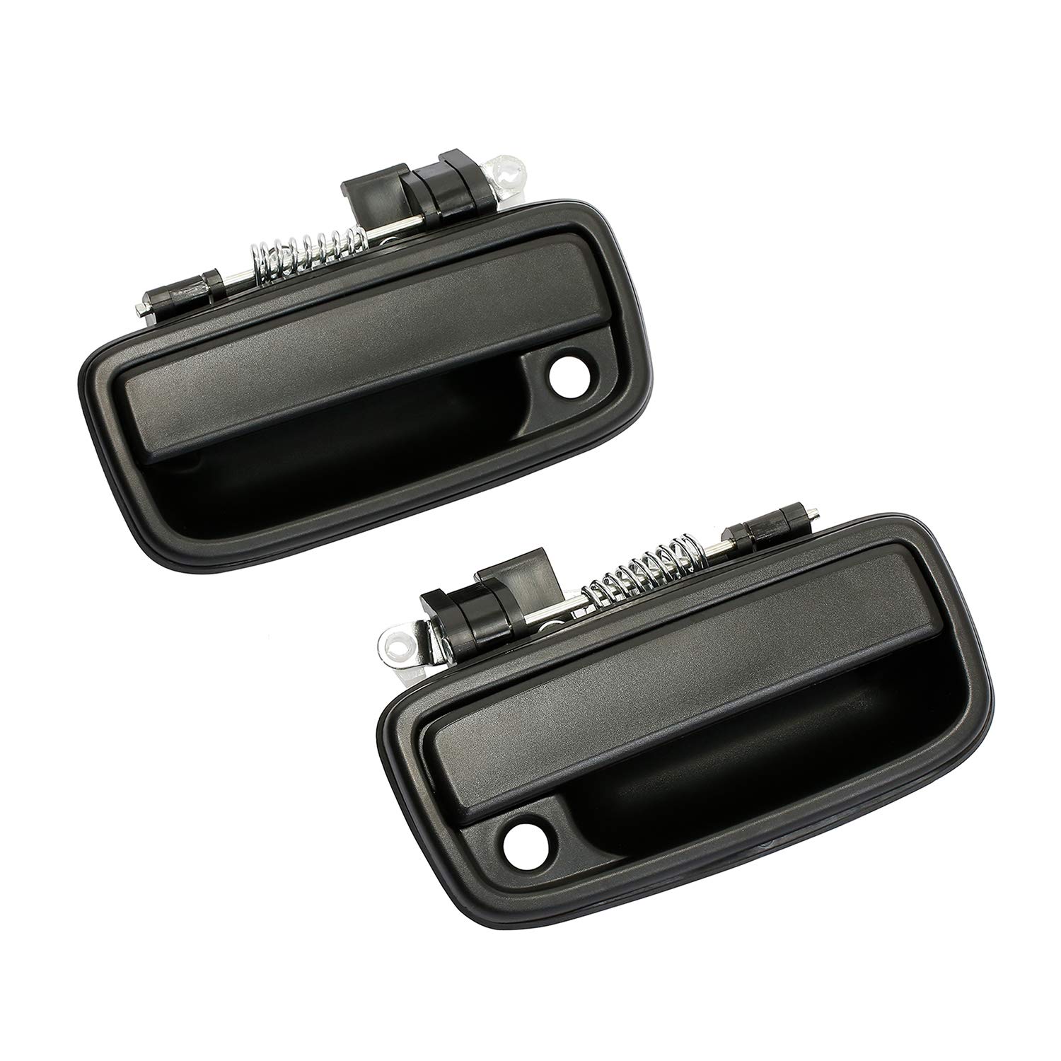Photo 1 of Gledewen Exterior Door Handle Front Left & Right Pair with Key Hole | Replacement for 1995-2004 Toyota Tacoma | Replaces# 69220-35020, 69210-35020