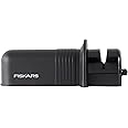 Fiskars 04570000900 Axe and Knife Sharpener, Black, 78616984J, 1