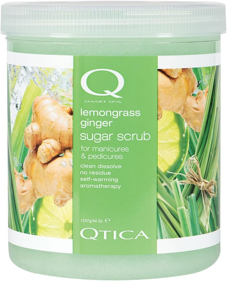 Qtica Smart Spa Sugar Scrub (Lemongrass Ginger, 44oz)