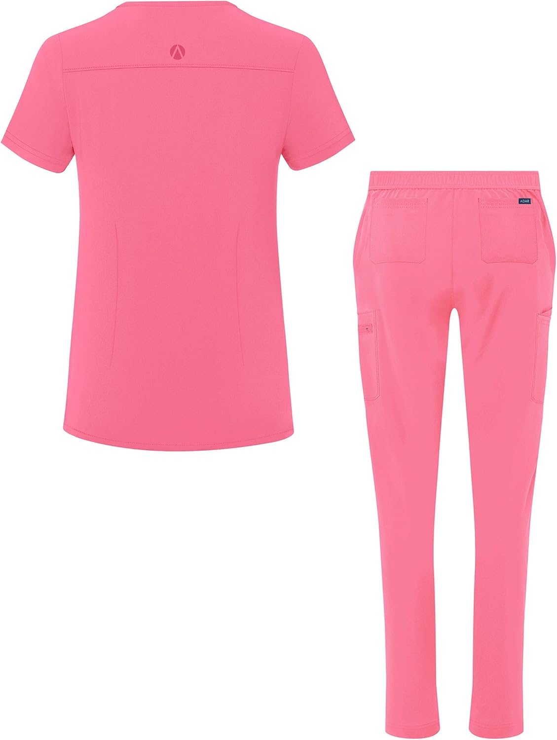 skinny cargo scrub pants