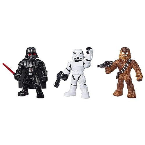 STAR WARS フィギュア 3点セット MEGA WCF 未開封 STAR WARS Galactic Heroes Mega Mighties 3-Pack -- Stormtrooper