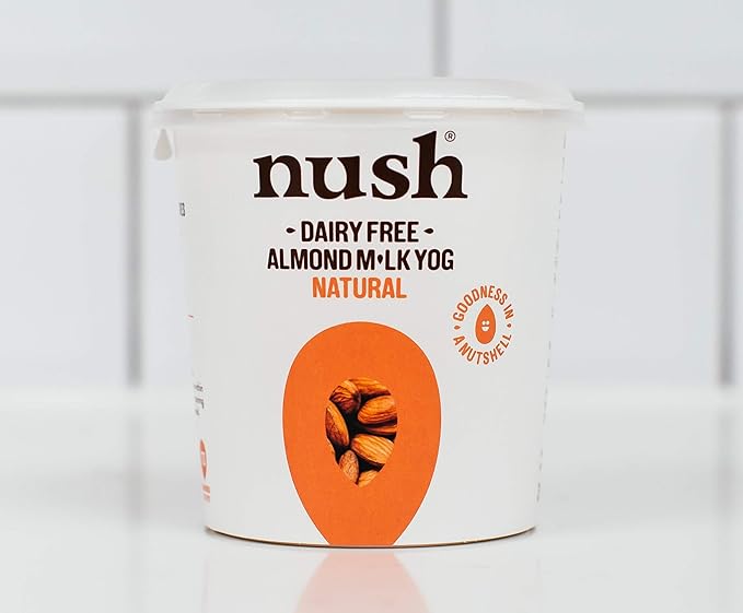 Nush Foods Natural Almond Milk Yogurt, 350 g Amazon.co.uk Grocery