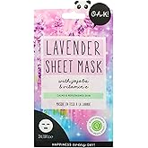 Oh K! Sheet Mask - Lavender - Moisturizing Face Mask - Hydrating Face Sheets - Infused with Lavender - Anti Aging Skin Care - Korean Skincare - 1 Pc