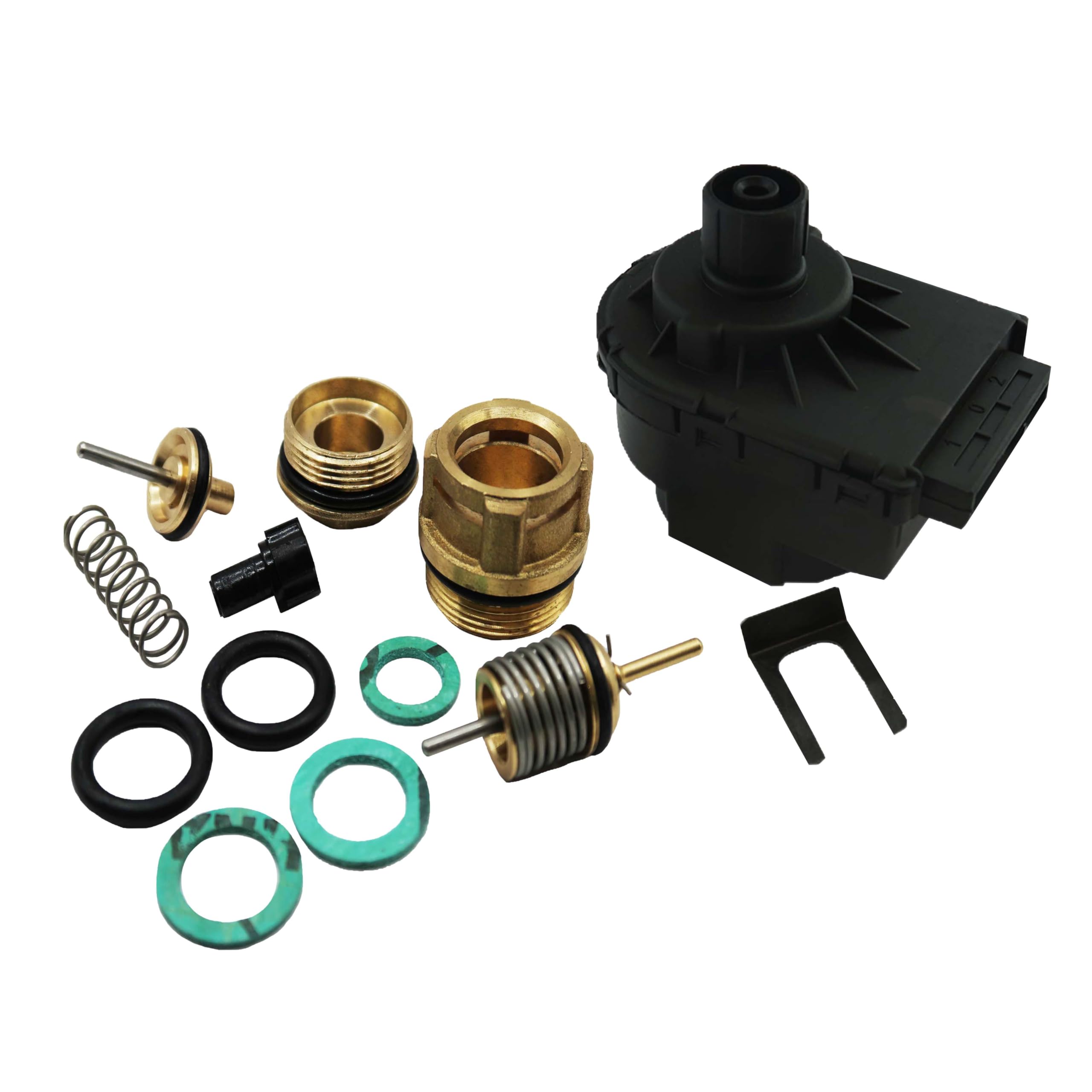 HTS Boiler Cartridge with Motor Compatible with Ideal Logic Combi 24 30 35 & Logic Code Combi 26 33 36 Boiler Diverter Valve Cartridge 175668 with Motor 174813