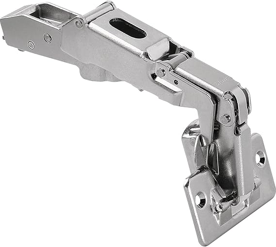AERZETIX: 2 charnières invisibles pour porte pliante de meuble d'angle - ouverture de montage 35