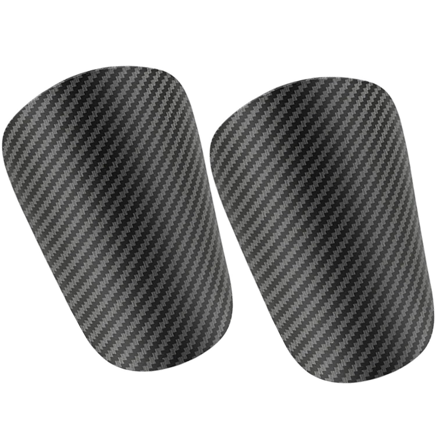 Taiyyi Shin Pads, Football Shin Guards, Black/Grey, Unisex, Extra Small（9.5x6 cm,11.5x8cm） (11.5x8cm)