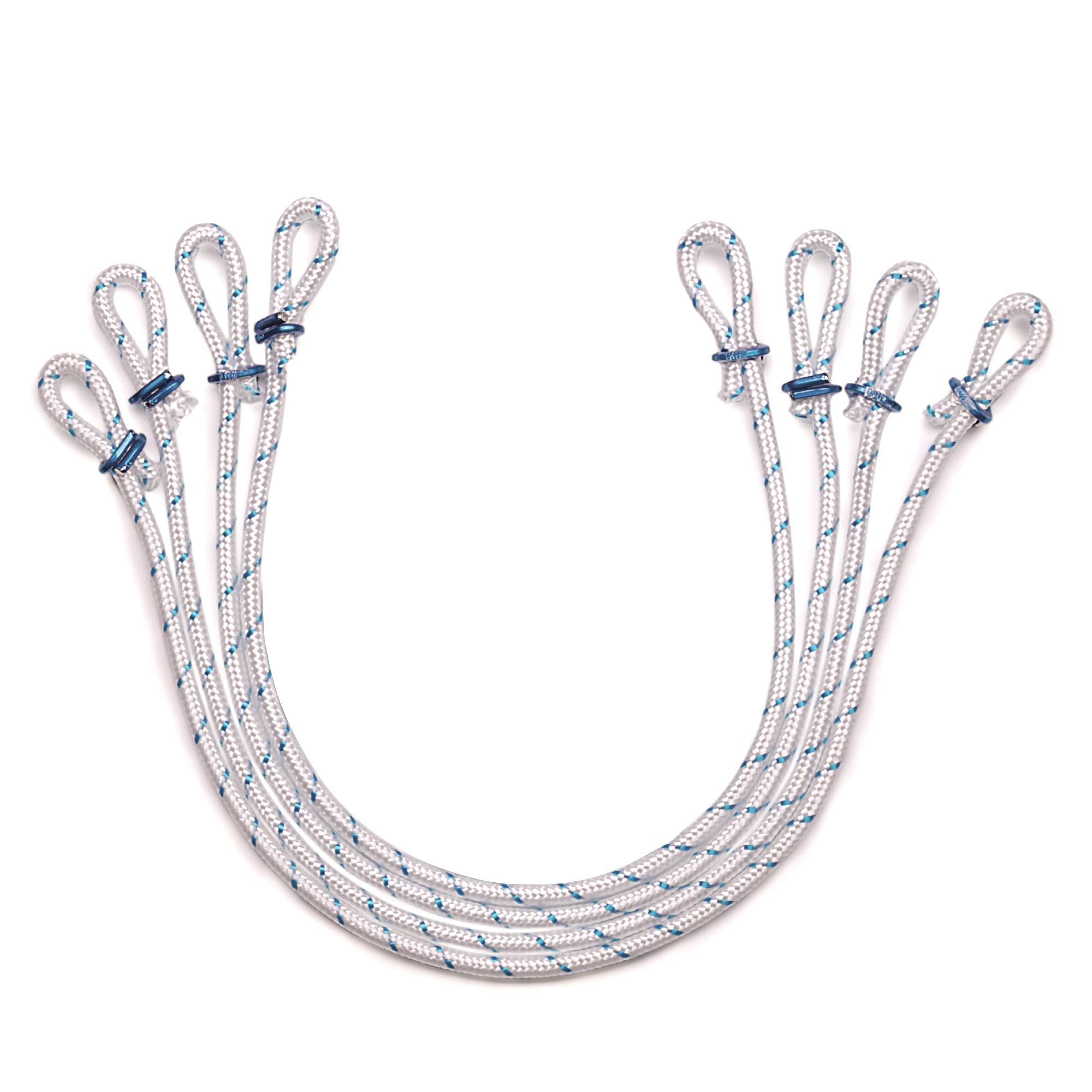 FLAGLY Premium Flag Loops for Attaching Flags and Flags to Flagpole, for Flagpoles up to 100 mm Diameter, Length = 41 cm, Flagpole Accessories (4)