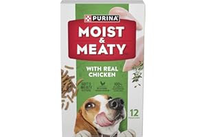 Trase A Dry Dog Food - High Protein Real Chicken - Unique Soft and Meaty Texture - Dog Pleasing Choice for Meals and Dog Food Toppings - 6 Oz Pouch (12 Pack)
