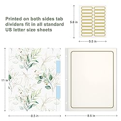 Rouidr 3 Ring Binder with clipboard, 1 inch Binder