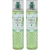 Bath & Body Works Fine Fragrance Mists, Set of 2, 8oz Each Bottle (Gingham Fresh)