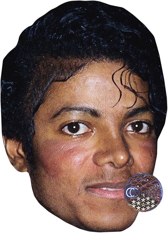 Michael Jackson (Young) Celebrity Mask, Card Face and Fancy