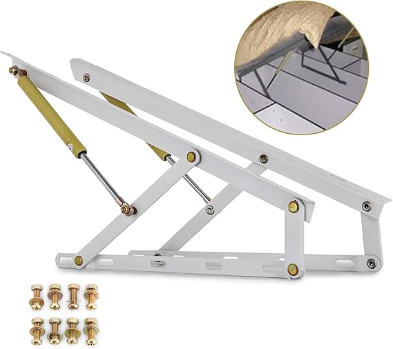 FlowerW Bett Lift Hydraulic Mechanism Kits Bett Pneumatisches Hebeset