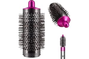 ODASHEN Round Volumizing Brush for Dyson Airwrap Hair Styler Limp Flat Hair Volumizer Attachment Tool, Part No. 969489-01 970750-01