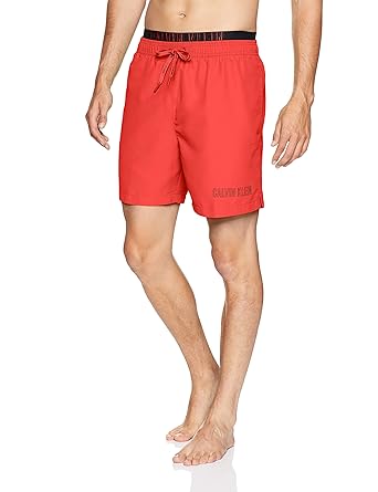 calvin klein badeshorts double waistband