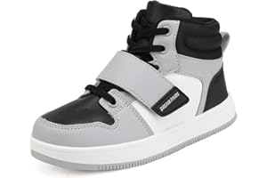 DREAM PAIRS Boys Girls High Top Sneaker LilLegends Skyhigh Basketball Shoes