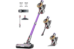 OIFYEM Cordless Vacuum Cleaner,Upgraded 550W 45KPA 60Mins Vacuum Cleaners for Home,Self-Standing Stick Vacuum with LED Display,8 in 1 Lightweight Anti-tangle Wireless Vacuum for Pet Hair Carpet Hard Floors