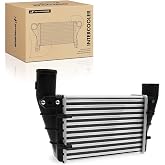 A-Premium Turbocharger Intercooler Compatible with Volkswagen, Audi | for Volkswagen Passat 1998-2000 &amp; Audi A4 1997-2001, A4 Quattro 1997-2001, 1.8L, Replace# 058145805H, 058145805G