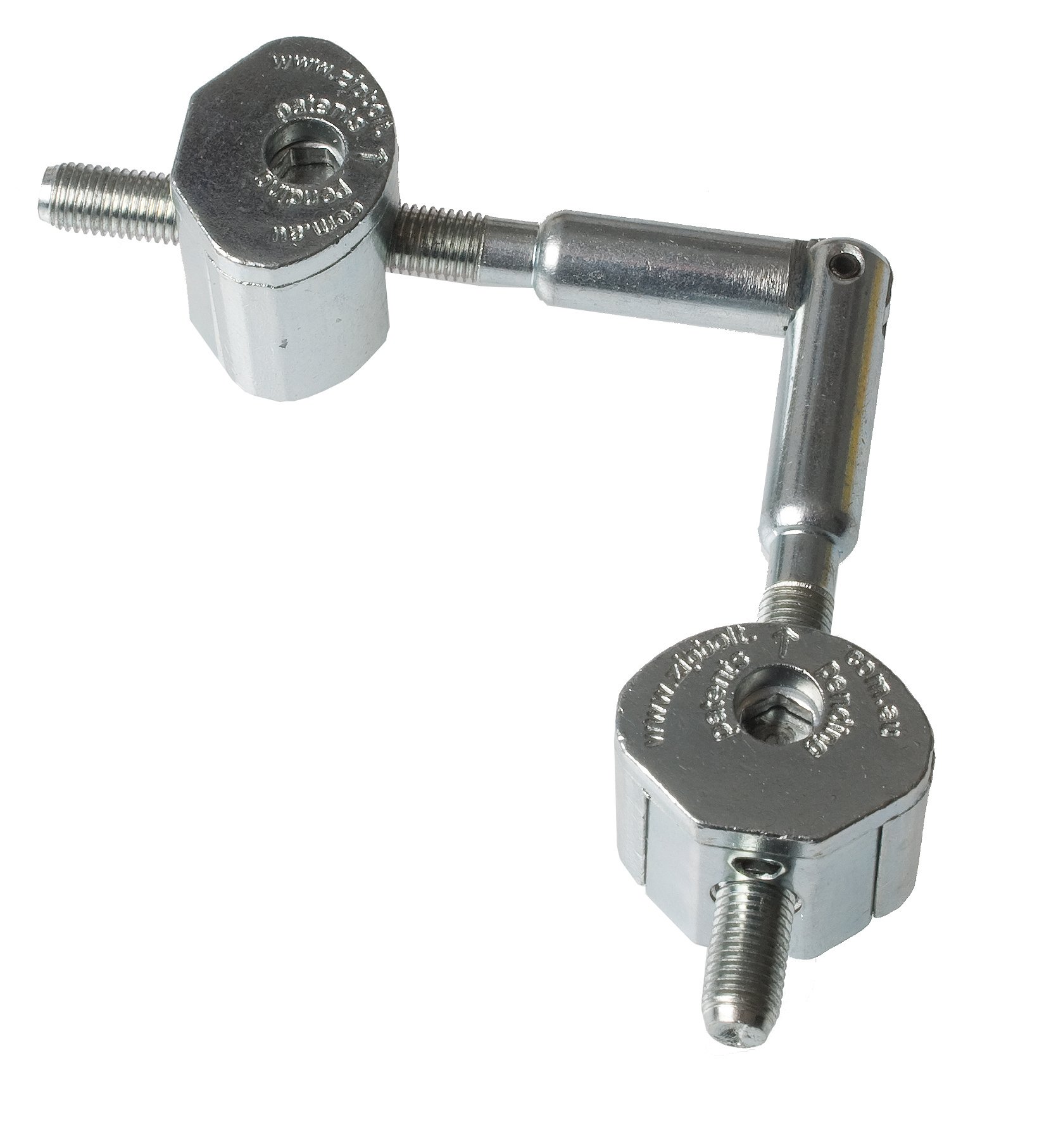 Zipbolt QT11.600 Zinc Full Mitre Connector for Angle with 5mm Screwdriver Bit (Pack of 3)