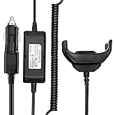 Fast Car Scanner Charger Cable for Zebra TC51, TC52, TC56, TC57, TC57X, TC510K, TC520K, TC56CJ, TC57HO Handheld Barcode Scanners, 5.4V 3A Battery Charger