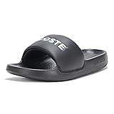 Lacoste Women's Serve Slide, Black, 7