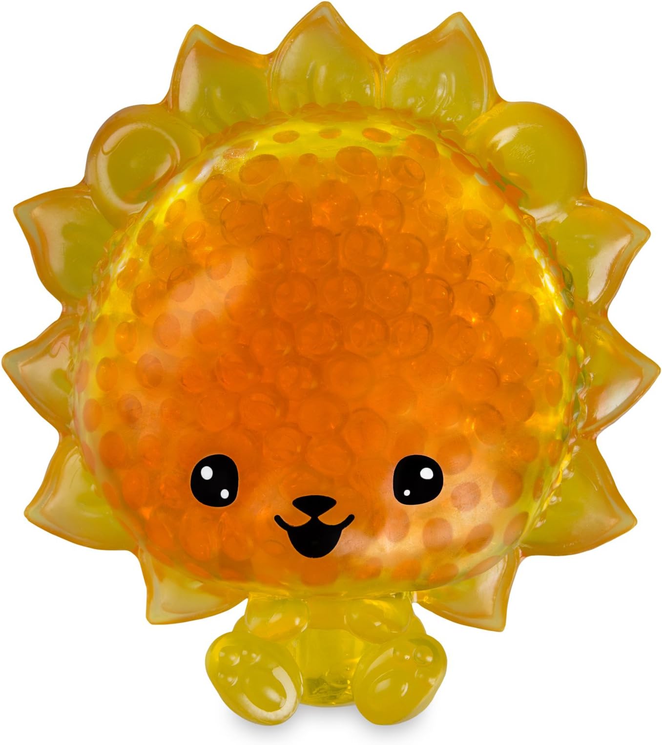 Bubbleezz Jumbo 55233 Bubbleez Dina Dandelion Figure, Polka-Dotted, Orange, One Size