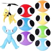 YZONU 9Pcs Friends Plush Stuffed Animal The Game Horror Toys Halloween Christmas Birthday Party Gifts for Best Friends and Fans