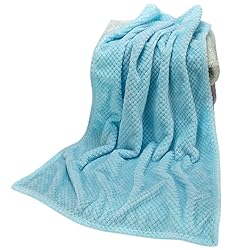 Fuzzy Throw Blanket, Plush Fleece Blankets for