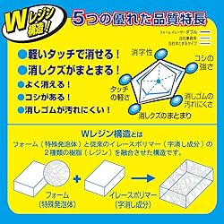 Sakura Crepas Eraser Foam Eraser Double 100 5