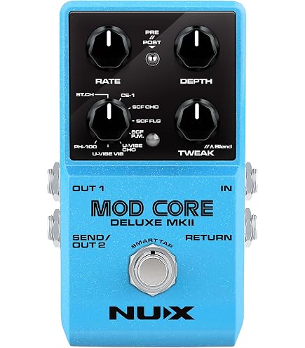 Amazon.com: NUX Verb Core Deluxe Reverb Pedal, 8 Reverb Types in a