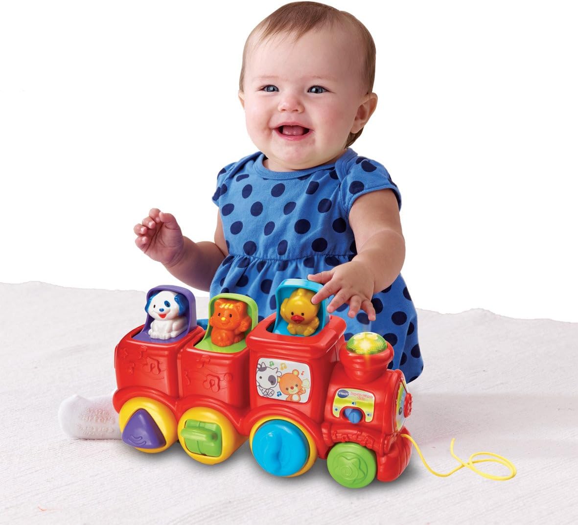 vtech pop up friends train argos