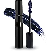Radiant Professional Lengthening Mascara with silicone brush – Smudge-Proof Curl Mascara Volume & Length for Sensitive Eyes, Cruelty Free, Ideal for Mature & Young Women, 0.43 oz (05 Midnight Blue)