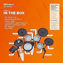 Roland TD-17KVX2 V-Drums | Quiet 5-Piece Electronic