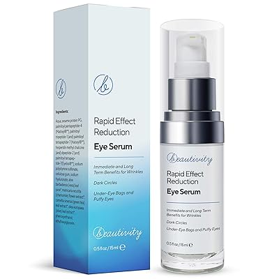 Rapid Effect Eye Gel Eye Wrinkle Cream Reduce Under-Eye Bags, Wrinkles, Dark Circles, Fine Lines &amp; Crow's Feet Instantly and Visibly for Women Men