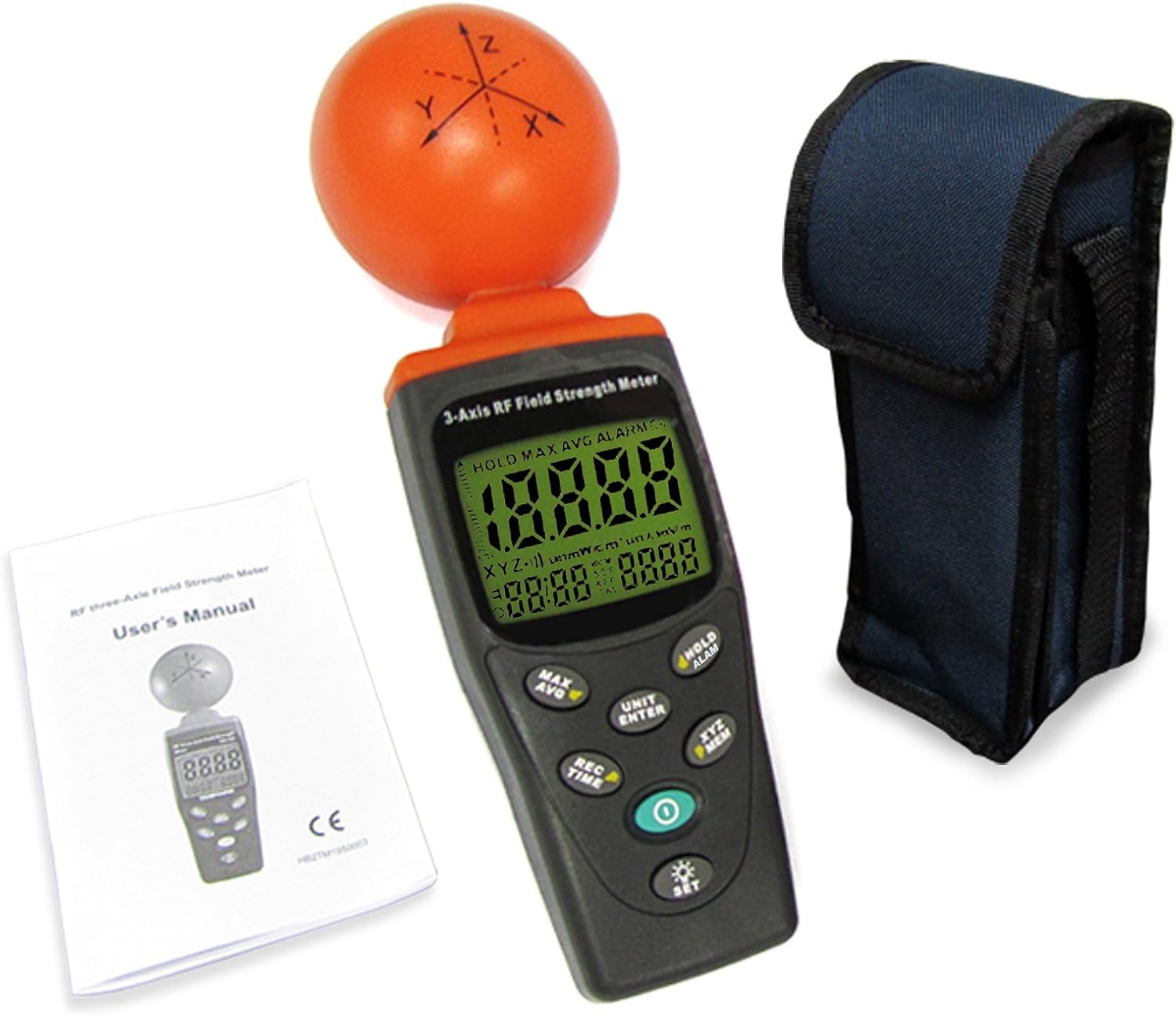 Super Saturday 3 Triple Axis High RF EMF Strength Meter Detector Reader