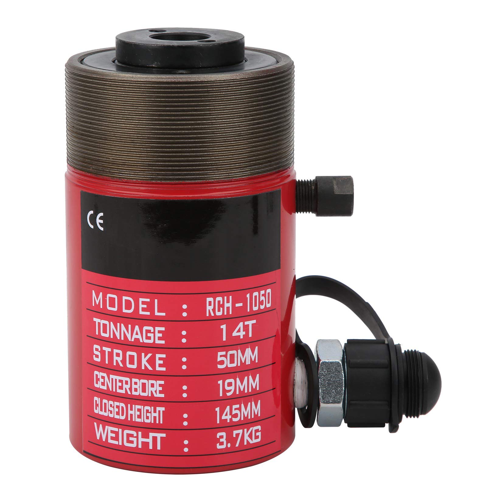 Odorkle 14T Hydraulic Ram Cylinder with Hollow Piston Design Industrial Products RCH‑1050
